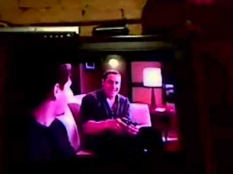 The Sopranos- Chris and director Jon Favreau meet