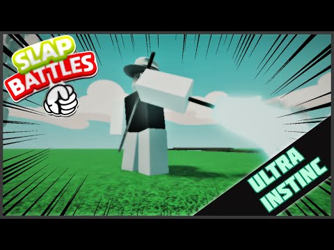 The Ultra Instinct glove in Slap Battles | Roblox