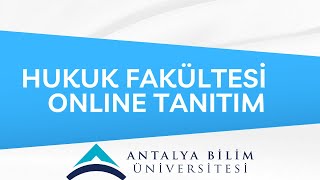 HUKUK FAKÜLTESİ TANITIM