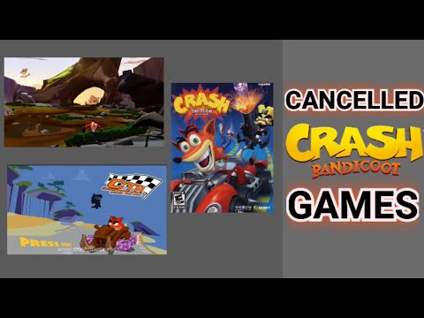 The Weird Cancelled Crash Bandicoot Games