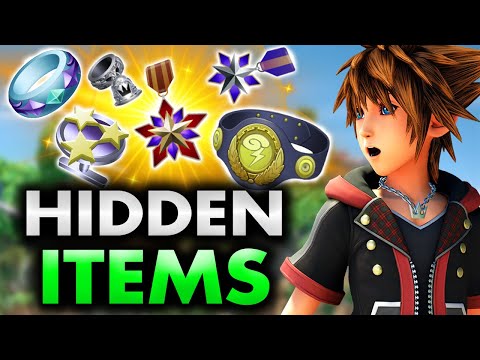 Kingdom Hearts 3 - Strong Hidden Items to Grab Along The Way