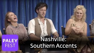 Nashville - Sam Palladino, Hayden Panettiere and Clare Bowen on their Southern Accents