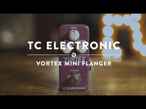 Tc Electronic Vortex  Mini Flanger Effetto Flanger A Pedale Per Chitarra Toneprint image 2