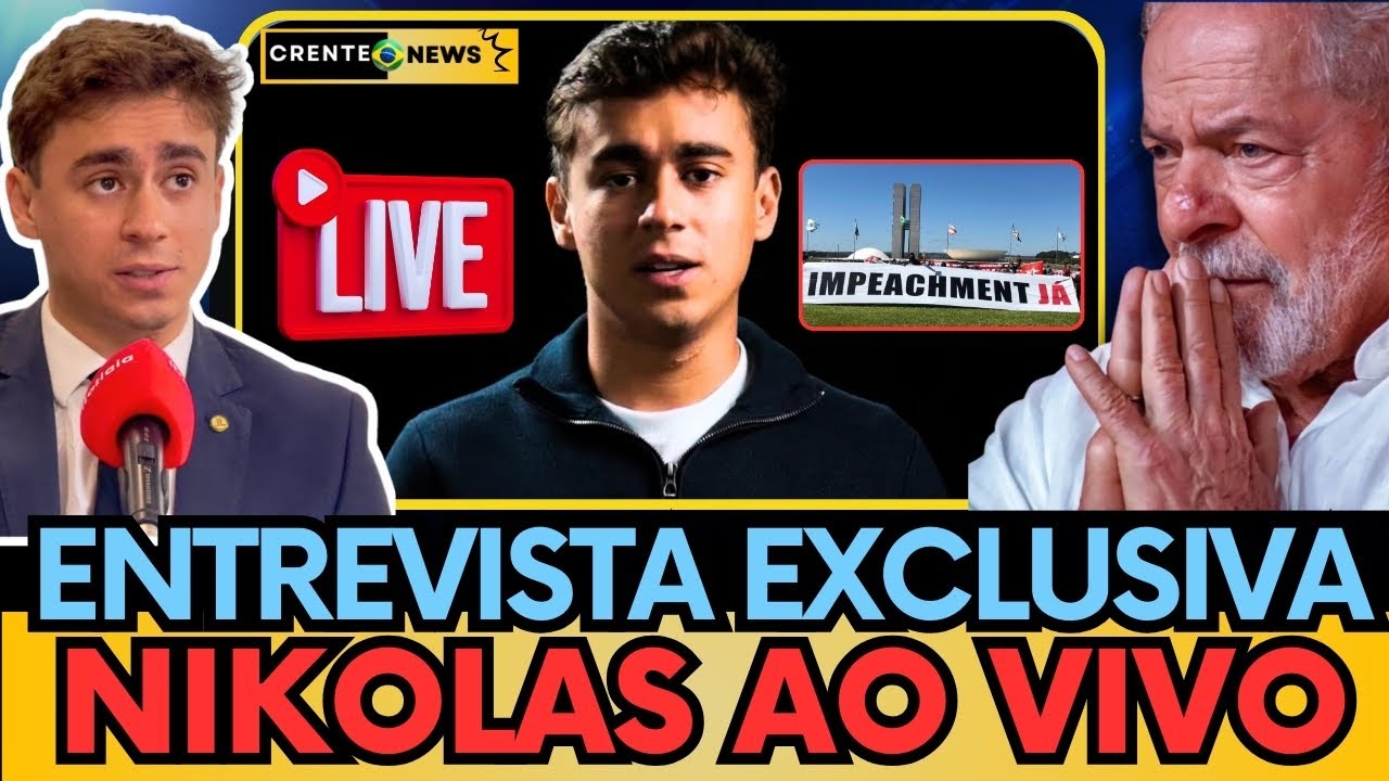 🚨  O QUE VAI ACONTECER AGORA? - LIVE COM NIKOLAS FERREIRA #nikolasferreira #política #bolsonaro