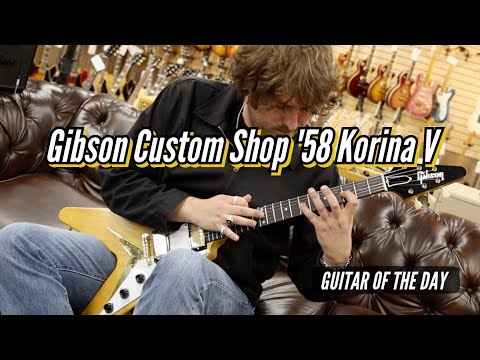 2023 Gibson Custom Shop '58 Korina V Reissue | Guitar of the Day