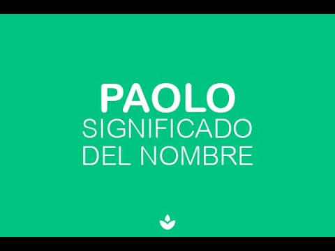 Vídeo: Significado de Paulo: perguntas e respostas