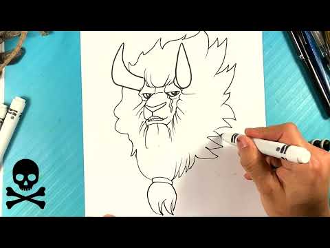How to Draw LEGND OF ZELDA - BOTW - LYNEL