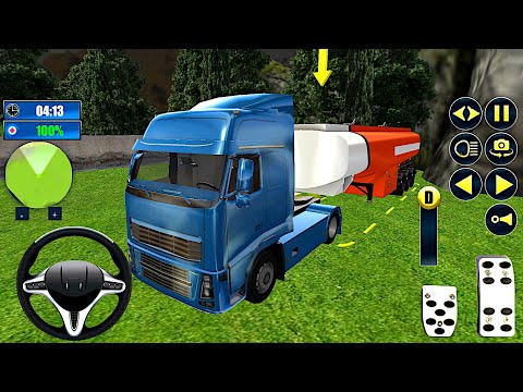 Oil Tanker Truck Driving Simulator   Offroad Uphill Driver Fun 3D   Android GamePlay