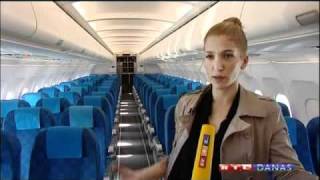 Tečaj straha od letenja u prilogu RTL dnevnika