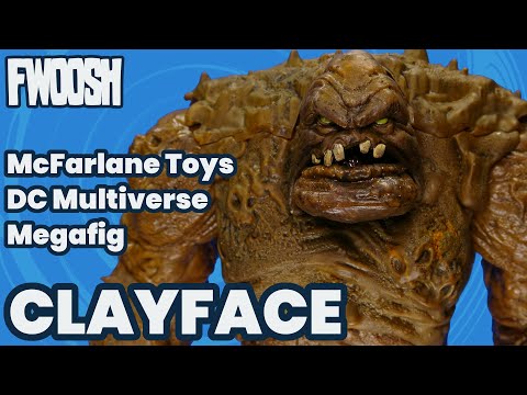DC Multiverse Clayface McFarlane Toys Megafig Batman Action Figure Review