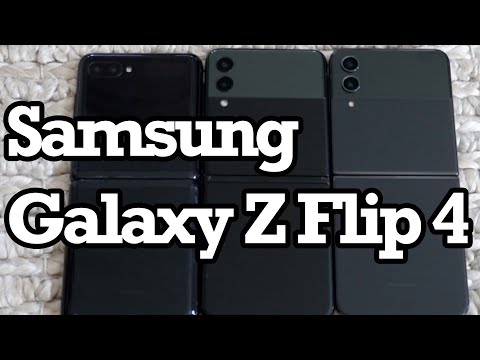 Samsung Galaxy Z Flip 4 Unboxing Review Setup Experience Demo