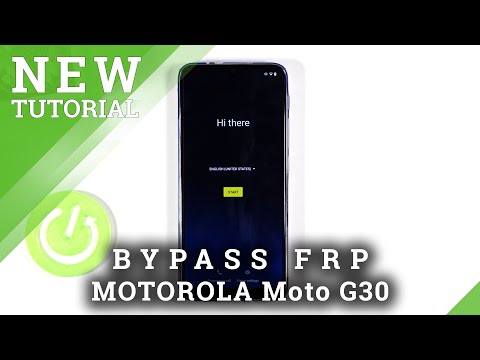 Bypass Google Verification MOTOROLA Moto G30 - Unlock FRP 2021 February Security Patch Level