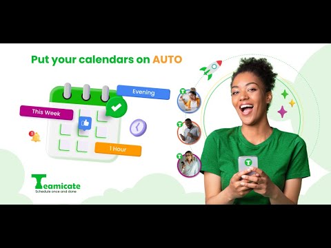 Teamicate: 1-click scheduling