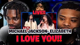 BabantheKidd FIRST TIME reacting to Michael Jackson - Elizabeth, I Love You!! Live 1997 (Remastered)