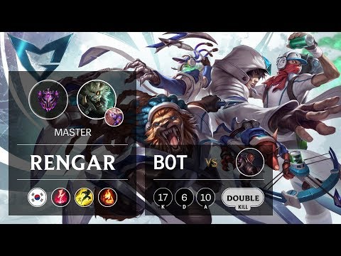 Rengar Bot vs Lucian - KR Master Patch 9.19