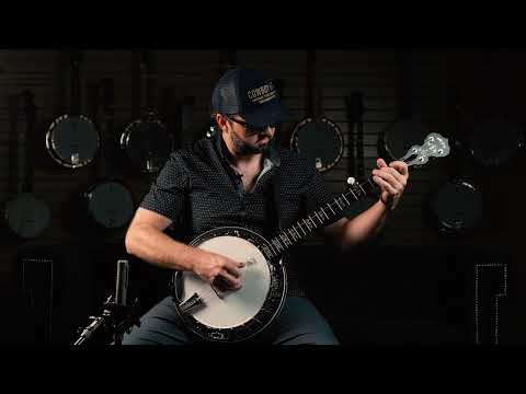 Custom Deering Sierra Maple 5-String Banjo Dark Eagle II Stain image 24