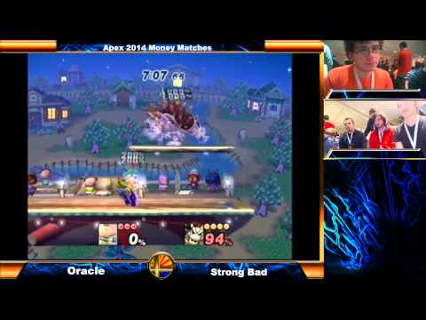 Apex 2014 Money Match Oracle Olimar vs StrongBad Marth,Bowser