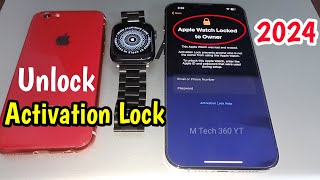Apple Watch Locked To Owner How To Unlock 2024 | How To Remove Activation Lock On Apple Watch