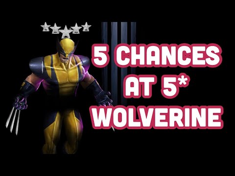 5 Chances at the Exclusive 5* Wolverine - Can I get Lucky? | Marvel: Contest of Champions