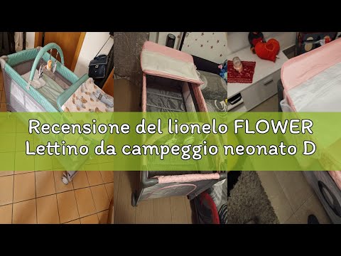 Recensione del lionelo FLOWER Lettino da campeggio neonato Dalla nascita fino a 36 mesi, Pieghevole,