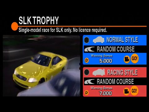 Gran Turismo 2 Walkthrough Part 108 SLK Trophy