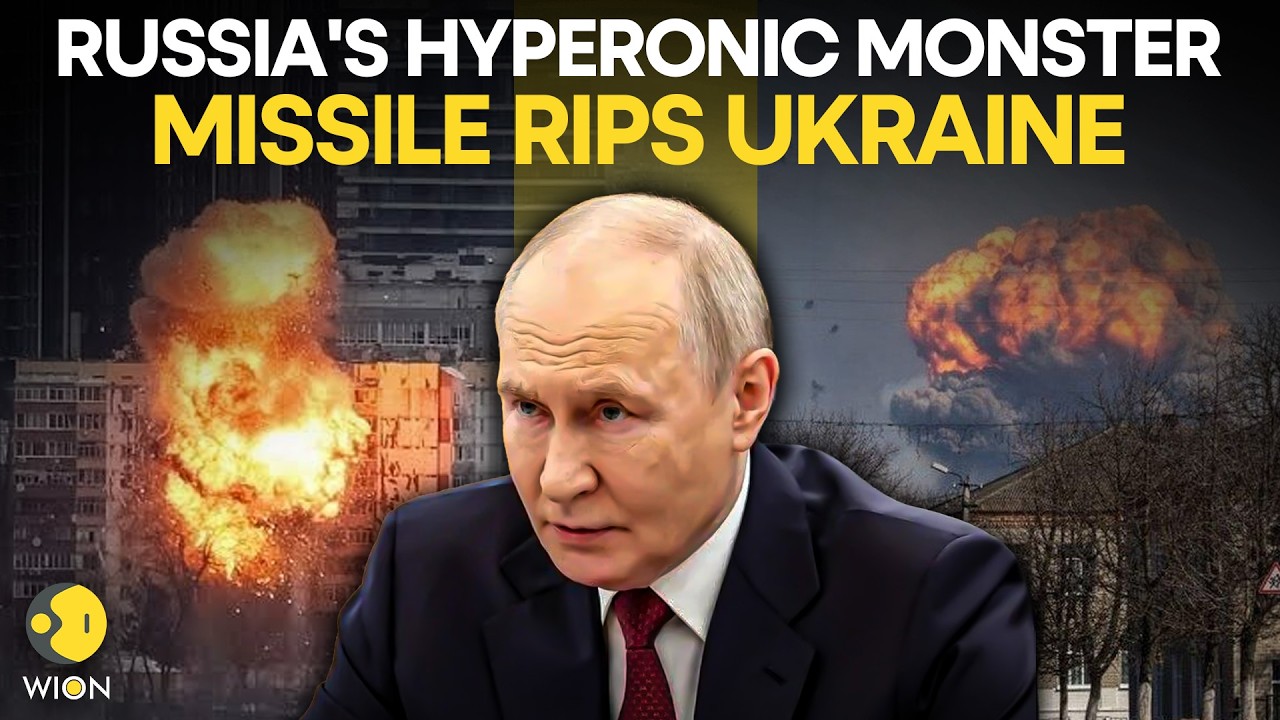 Russia-Ukraine War LIVE: Deadly Russian Hypersonic Missile Unleashes New Terror On Ukraine | WION