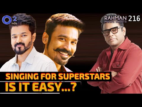 AR.Rahman -  Unique Songs For Mersal, Ambikapathy | Vijay, Dhanush, Atlee | Rahman Music Sheets 216