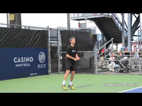 Andreas Seppi Practice Montreal 2013