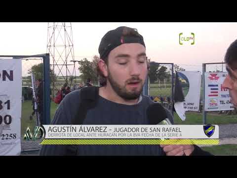 Jugador San Rafael Agustín Álvarez   San Rafael 1   Huracán 2