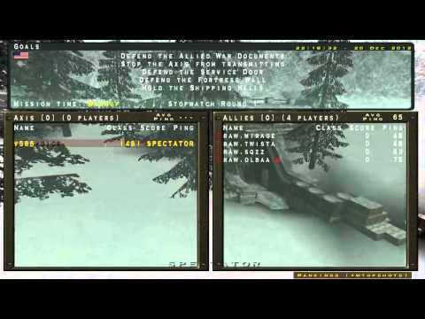 RTCW Fall Cup: KiH vs. raw (Part 3) - Decider Groupstage