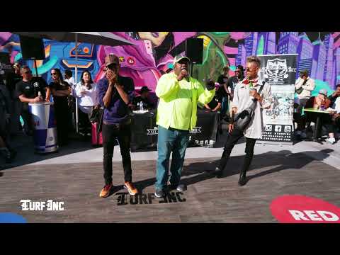 William R. Randolph III Mr. Penguin speaks KING of TURFinc 10 yr anniversary #dancebattle #turfinc