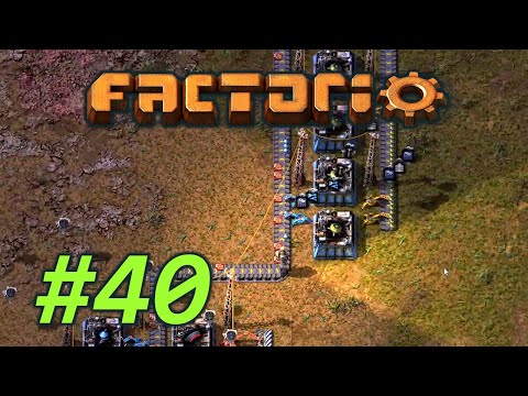 Distractor Capsule Production - Let's Play Factorio 1.0 Deathworld Part 40
