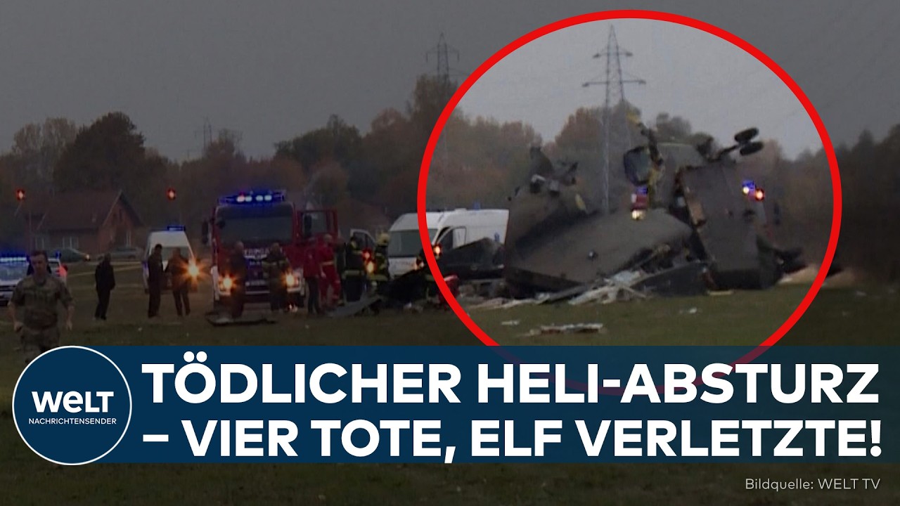 BOSNIEN: Tragischer Hubschrauberabsturz! Vier Tote und elf Verletzte bei EU-Friedensmission