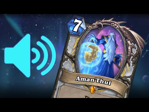 Hearthstone - Aman'Thul Voice Lines