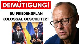 USA & Ukraine legen gemeinsamen 19-Punkte-Plan vor – EU wird komplett ignoriert!
