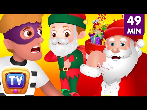 ChuChu TV Police Save Santa Claus + More Fun Stories for Children