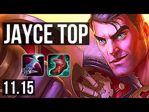 JAYCE vs GNAR (TOP) | 9/0/4, 1400+ games, Legendary, 1.0M mastery | BR Master | v11.15