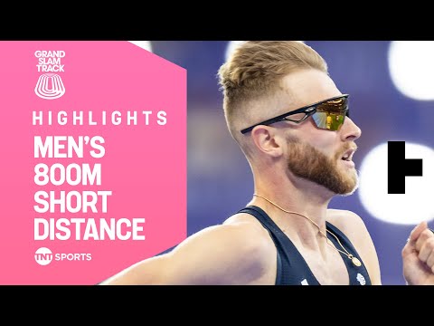 WHAT A MOMENT! 🏆 | Men's 800m Short Distance Race 2 | Grand Slam Track Miami Highlights