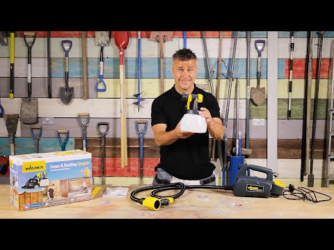 How to use the Wagner Fence & Decking Sprayer with Craig Phillips