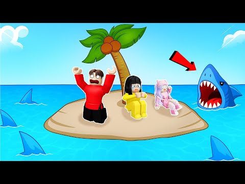 Yuta Mio Survives On A Small Island Full Of Terrifying Sharks! | ROBLOX