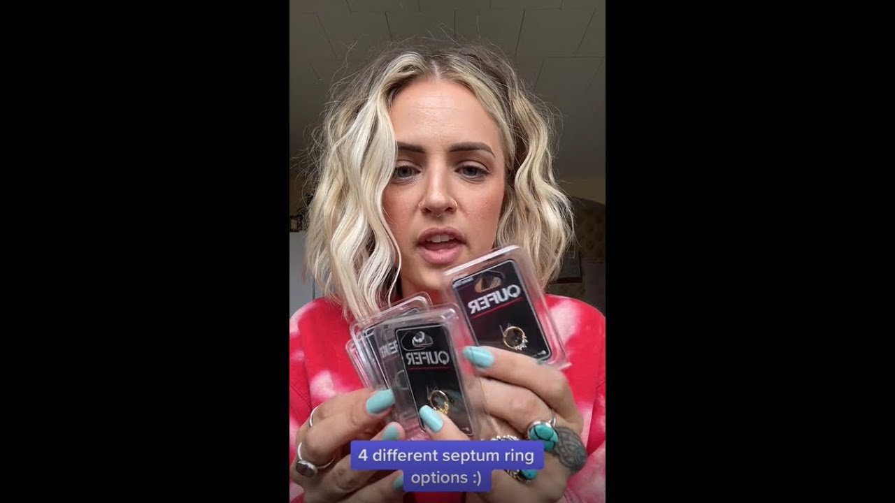 Got 4pcs of septum rings today, which one is your fav?