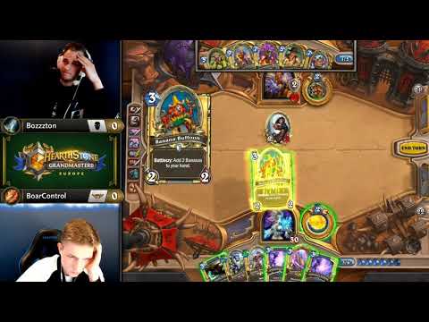 Bozzzton vs BoarControl - Hearthstone Grandmasters Europe - Week 2