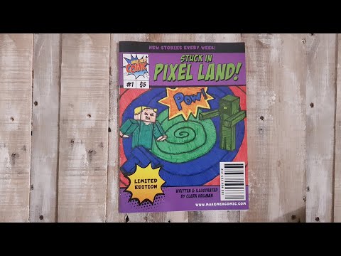 Make your kid feel accomplished with their own published comic book