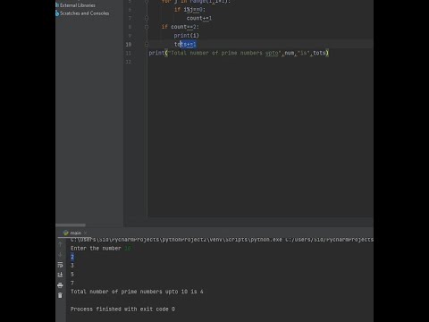Python Programming Prime Numbers In A Range Using Python 10 Lines Of Code 19