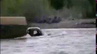 Север КАМАЗЫ, УРАЛЫ в воде