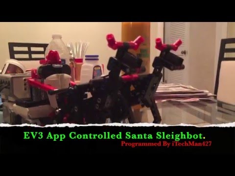 Celebrating Christmas with Lego EV3