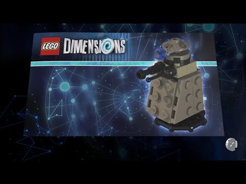 LEGO Dimensions Doctor Who Cyberman Instructions Dalek / Fire 'n' Ride Dalek / Silver Shooter Dalek