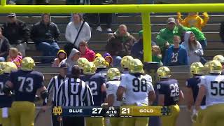 We Had Mitch Evans Mic'd Up DURING a Touchdown | Notre Dame Football