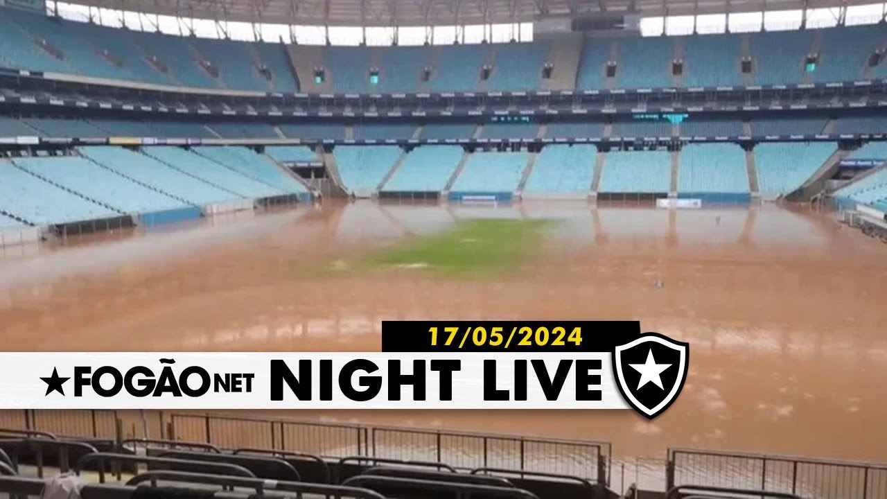 NIGHT LIVE | Botafogo deve inverter mando de campo com Grêmio; lesão de Jeffinho é grave?