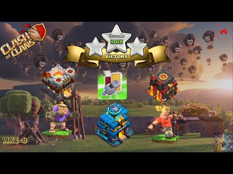 Easy 3 Stars any TH10/TH11/TH12 Base |Clash of Clans #clashofclans #th12 #th11 #th10